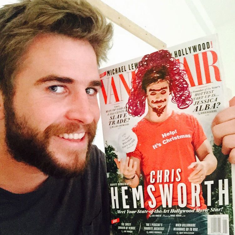 Image courtesy of @liamhemsworth Instagram